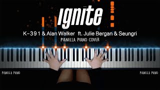 K-391 \u0026 Alan Walker - Ignite (Piano Cover by Pianella Piano) [ft. Julie Bergan \u0026 Seungri]