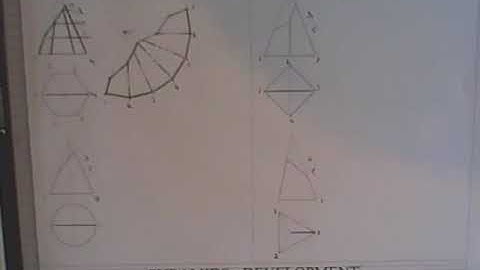 Development of Truncated Pyramids