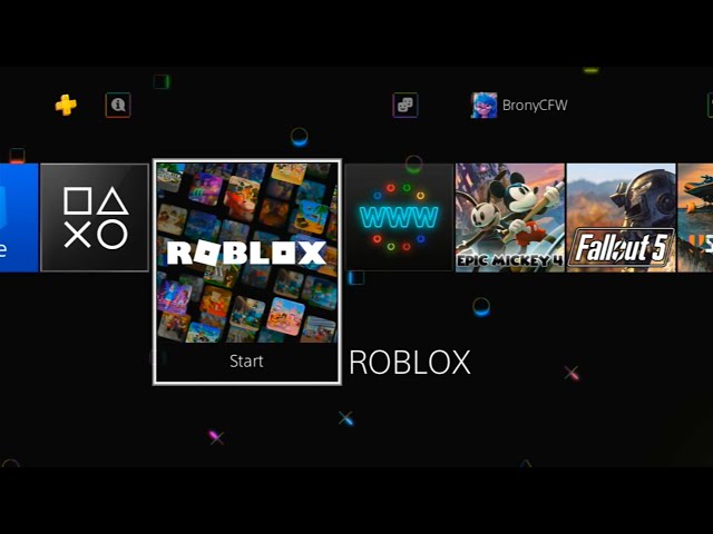 Roblox PS4 Gameplay 