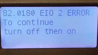 eio 1 error printer