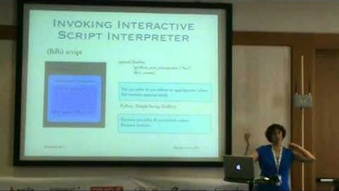 Combining Embedded and Interactive Python in a Debugger:  A Case Study