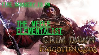 GRIM DAWN-BLAZERUSH Fire Conversion Elementalist Build-STORMCALLER PACT Spec-Ravager Fast Clear 2025