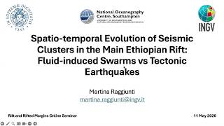 91.3 Martina Raggiunti - Spatio-temporal evolution of seismic clusters in the Main Ethiopian Rift