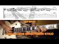 Rock fusion legato licks dorian mode guitar lesson with tab