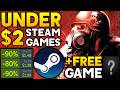 15 GREAT Steam PC Game Deals UNDER $2 and 1 Game FREE FOREVER