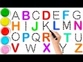 ABC Tracing along Dotted Lines for Kids and Toddlers