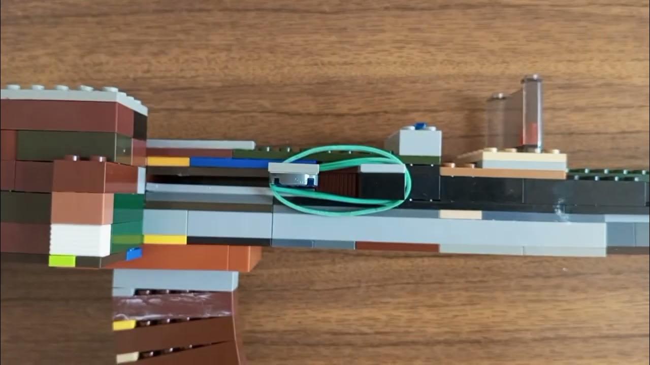 Ак из лего. Обзор. #лего #lego #самоделка - YouTube