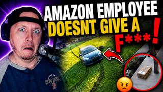 AMAZON Driver Drives over Customers LAWN - People are DONE