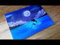 Cómo Pintar un Paisaje de Mar - Técnicas de Pintura Acrílica Fácil - Wow Art - Serena Art