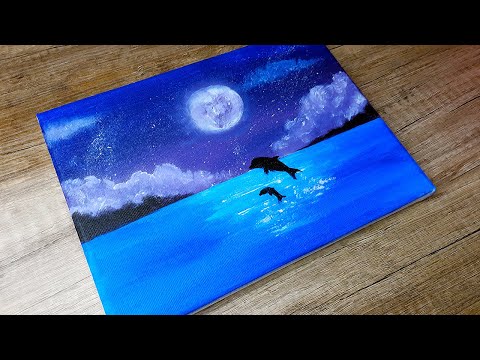 Video: Cómo Pintar Un Paisaje Marino Con Pinturas