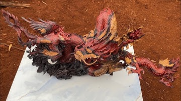 Điêu khắc tượng Rồng Phượng và gỗ quý