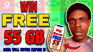 Get FREE 55 GB #freedata
