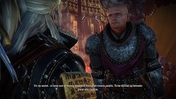 The Witcher 2 Assassins of Kings: Chapter 2, Adam Pangratt Convo