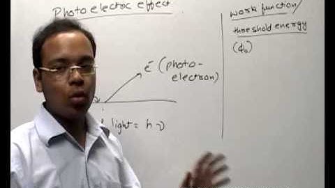 Photoelectric effect - Atomic Structure Part-12