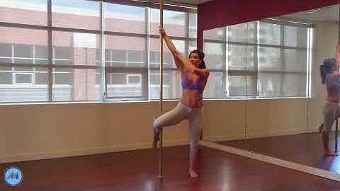 Pole Dance Tutorial - Front hook