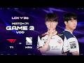 T1 vs KRX | Match 71 Game 3 | 2026 LCK