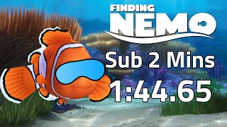 Finding Nemo - Blindfolded Il Speedrun - Going To School In 144.65