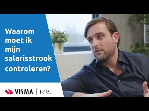 Visma | Raet - Waarom moet ik mijn salarisstrook controleren?