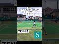 【テニス】フェデラーもやるセンターセオリーでポイントを確実に取る！#shorts