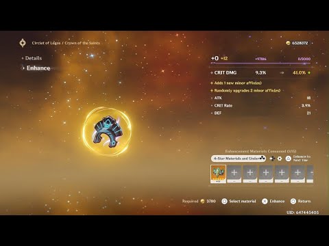 The worst artifact upgrade I've ever gotten - Genshin Impact The worst artifact upgrade I've ever gotten - Genshin Impact