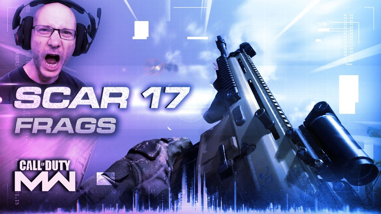 Scar 17 Set up, multiplayer, MP 7 best class, HDR gameplay - Call Of Duty Modern Warfare 2019