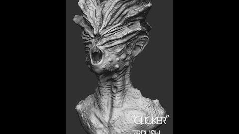 "Clicker" from The Last of Us. (Zbrush Timelapse)