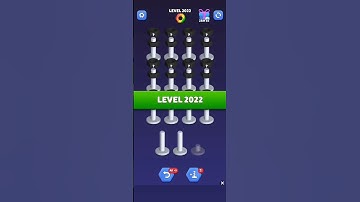 Nut Sort Level 2022 - Color Puzzle Game by Kiwi Fun #games #puzzle #NutSort #NutSortSolution