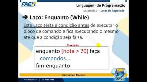 Linguagem de Programação - Introdução aos Laços de Repetição