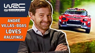 André Villas-Boas LOVES rally driving! Interview with the Famous Portuguese Football Manager.