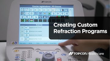 Creating custom refraction programs for your CV-5000 Digital Phoropter | Topcon Healthcare
