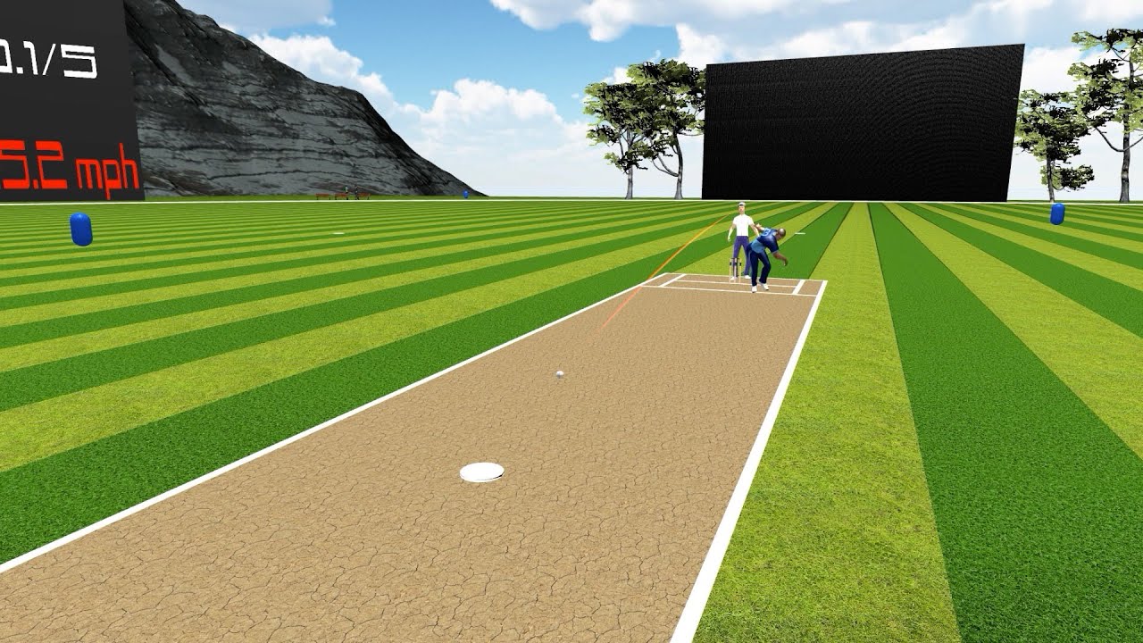 4 Update JUST BAT Virtual Reality Cricket Game HTC VIVE ( VR