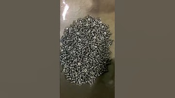 machine screw thread rolling production process #screwfactory #productivity #ktfasteners #screw