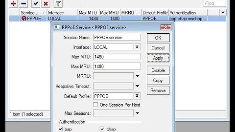 How to configure Mikrotik Router PPPoE Server