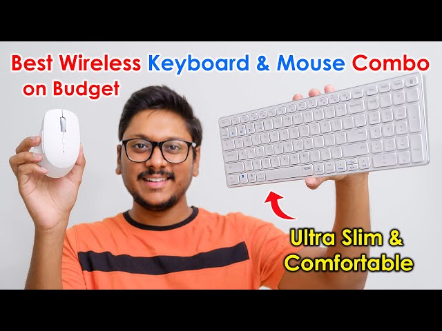 Best Wireless Keyboard & Mouse Combo on Budget Ultra Slim & Comfortable!  