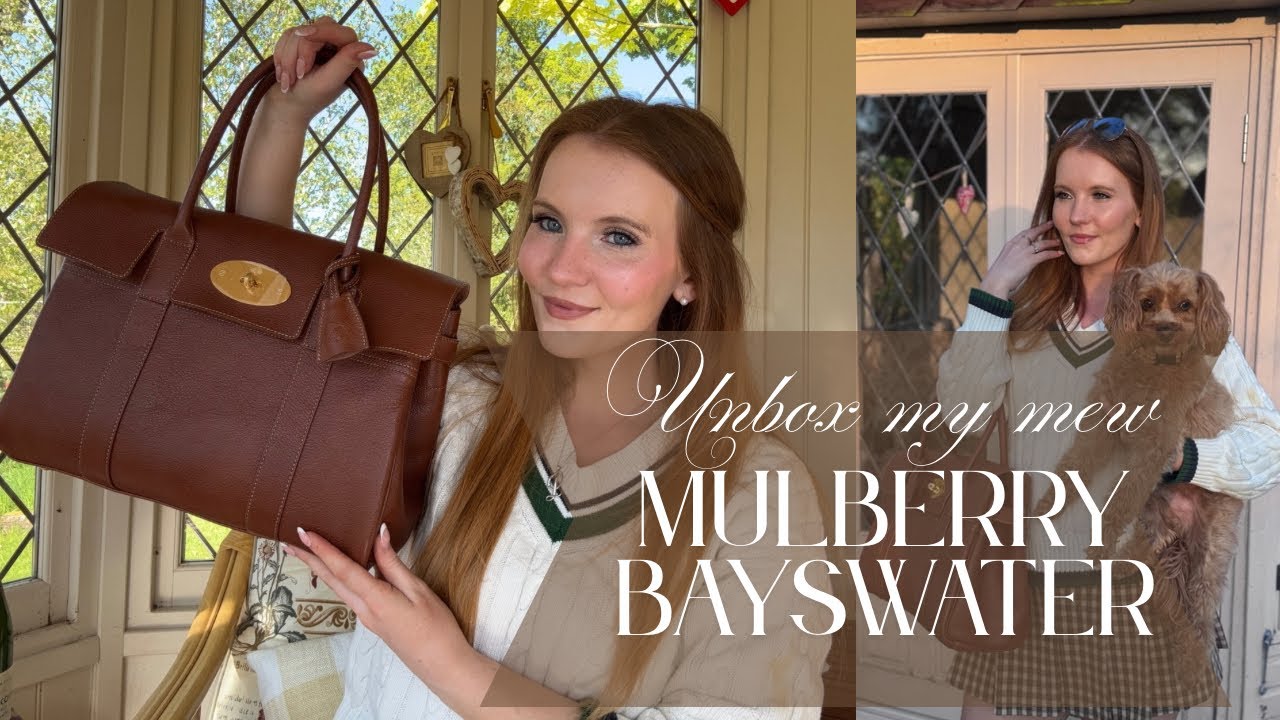 Mulberry Heritage Bayswater Oak NVT Unbowing ~ This Summer’s “IT” bag!