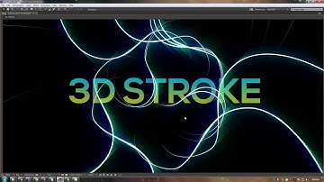 AFTER EFFECTS TUTORIAL  - 3D Stroke and Starglow