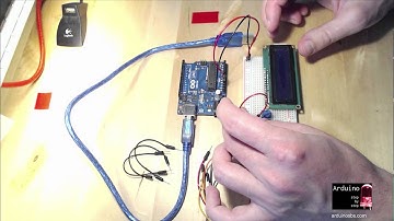 Arduino LCD character screen Part 1 of 2