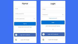 Building Login/Registration Form Using HTML, CSS & JavaScript Part 8