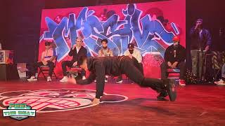 HIJACK VS CONRAD//TOP 8 FOOTWORK BATTLE//MASSIVE MONKEES DAY 2022// SEATTLE WASHINGTON