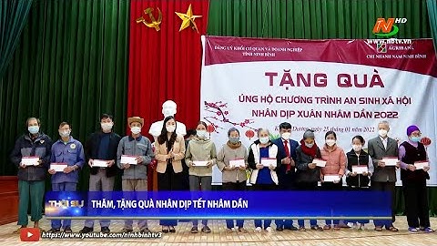 Thăm, tặng quà nhân dịp Tết Nhâm Dần
