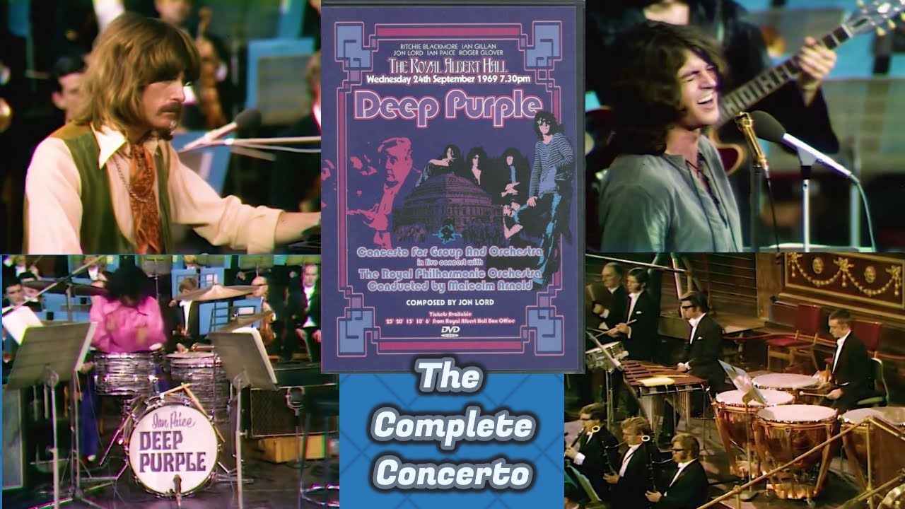 Deep Purple - Concerto For Group & Orchestra (1969) - YouTube