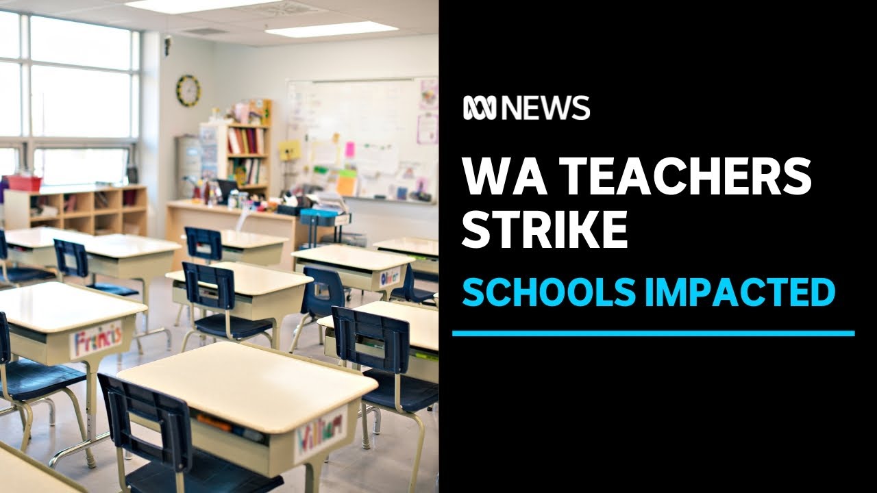 WA public school teachers prepare to walk off the job ABC News YouTube