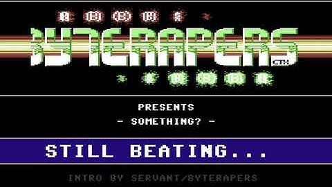 C64 Intro: 1989 (B) intro by Byterapers