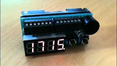 MSP430 Bedside Table Alarm Clock