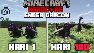 100 Days in Minecraft Hardcore But Cursed to be an Ender Dragon