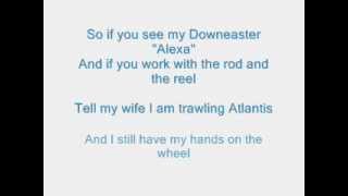 Video thumbnail of "Billy Joel- The Downeaster "Alexa" (lyrics)"