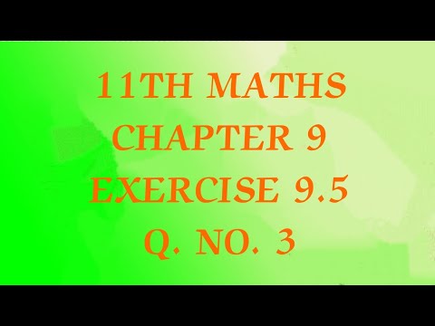 TN 11TH MATHS/CHAPTER 9/LIMITS AND CONTINUITY/EXERCISE 9.5 Q. NO. 3(@MATHSSTUDENT )