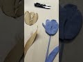fabric flower making 🌺 #shorts #fabricflowers #dressdesign #shortsfeed #craftvideo #flowers #diy