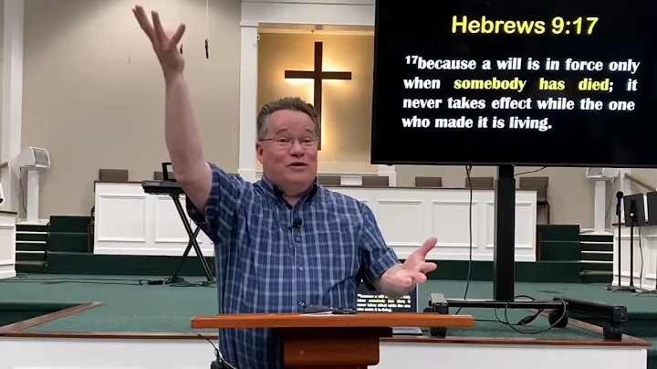 Midweek Bible study of Hebrews 9: 16-24 explained by Tim Lantzy 4/6/22 Jesus is better than