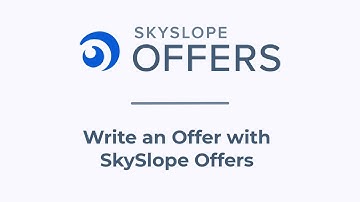 Write an Offer